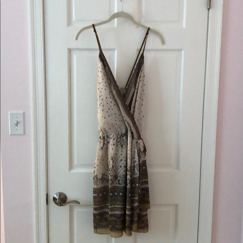 Paisley strap dress